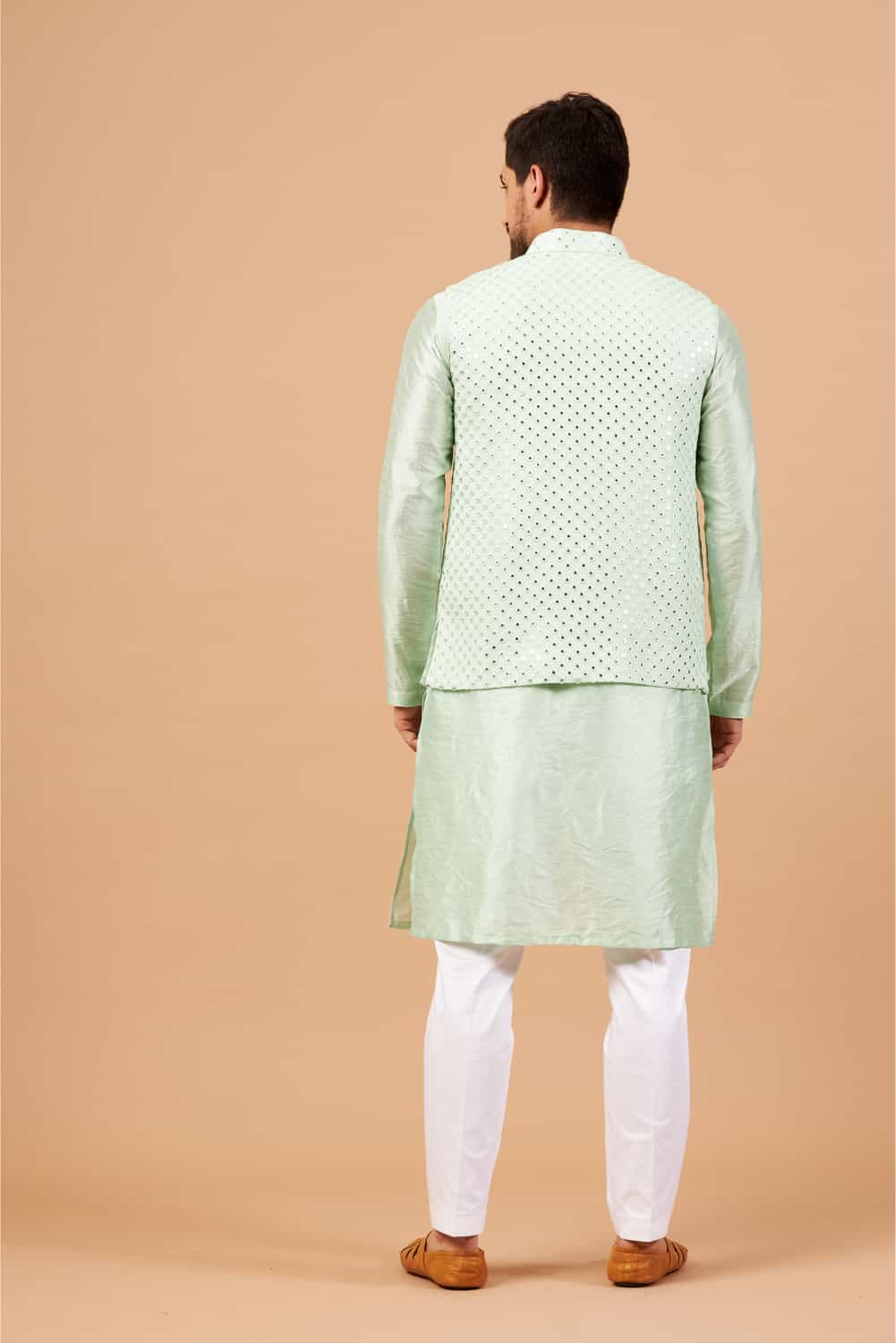 Panor Designer Men's Nehru Jacket by Hilo Design | Grocsy