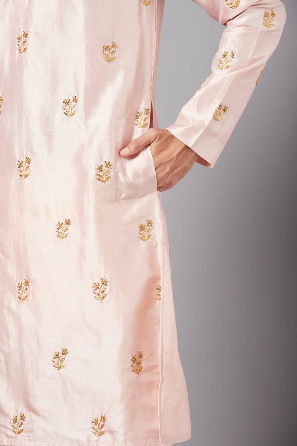 Krusos Designer Men's Kurta by Hilo Design | Grocsy