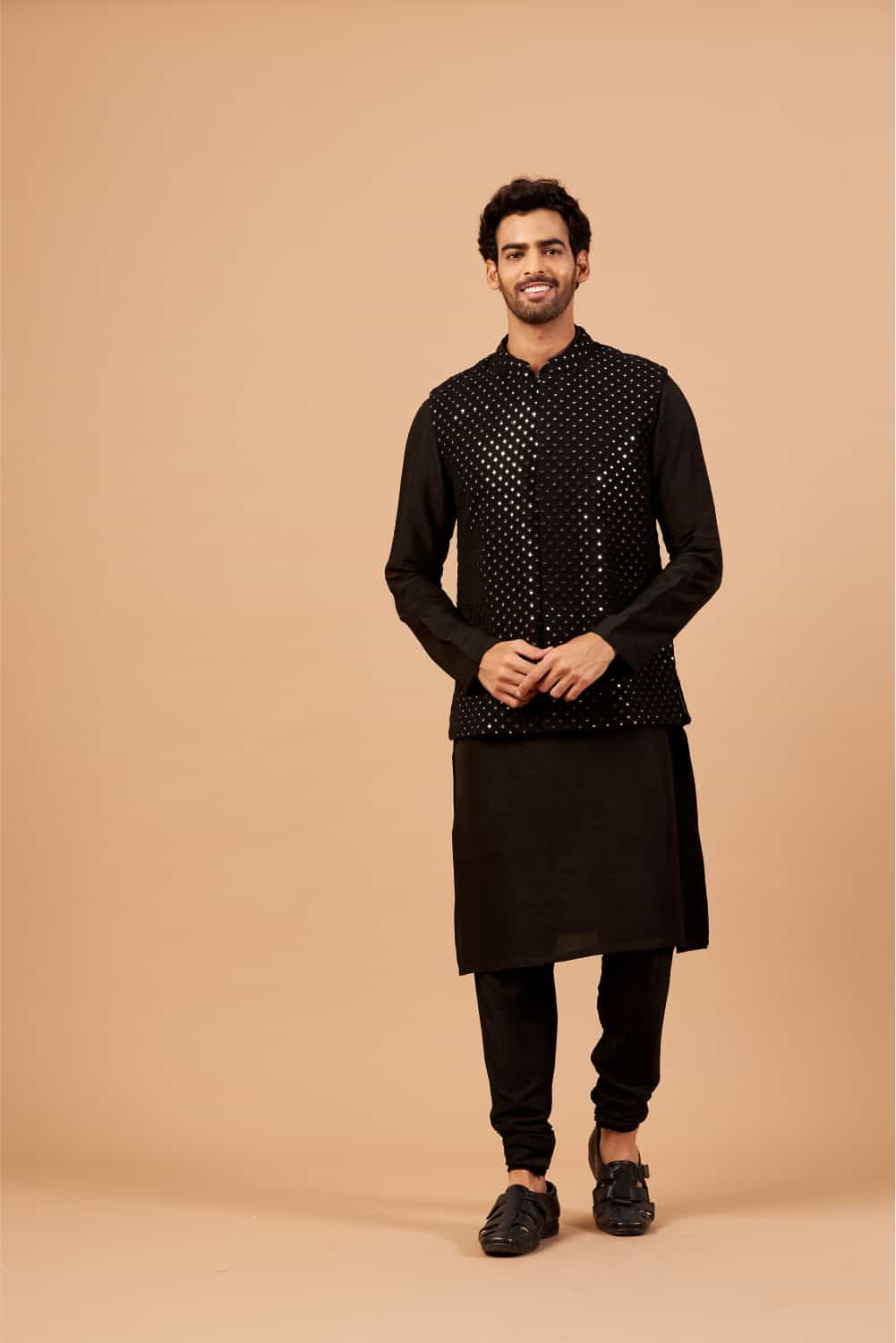 Mirujacket Designer Men's Nehru Jacket by Hilo Design | Grocsy