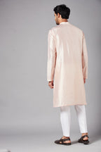 Rooyi Position Mirror Work Kurta by Hilo Design | Grocsy