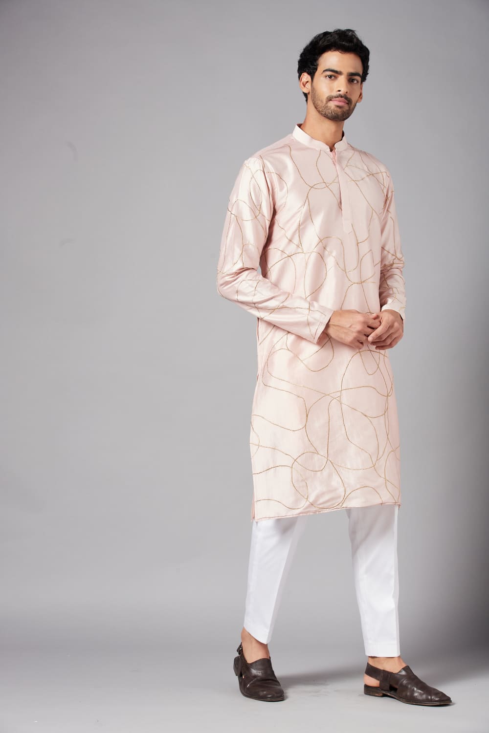 Ilaria Designer Men's Kurta by Hilo Design | Grocsy