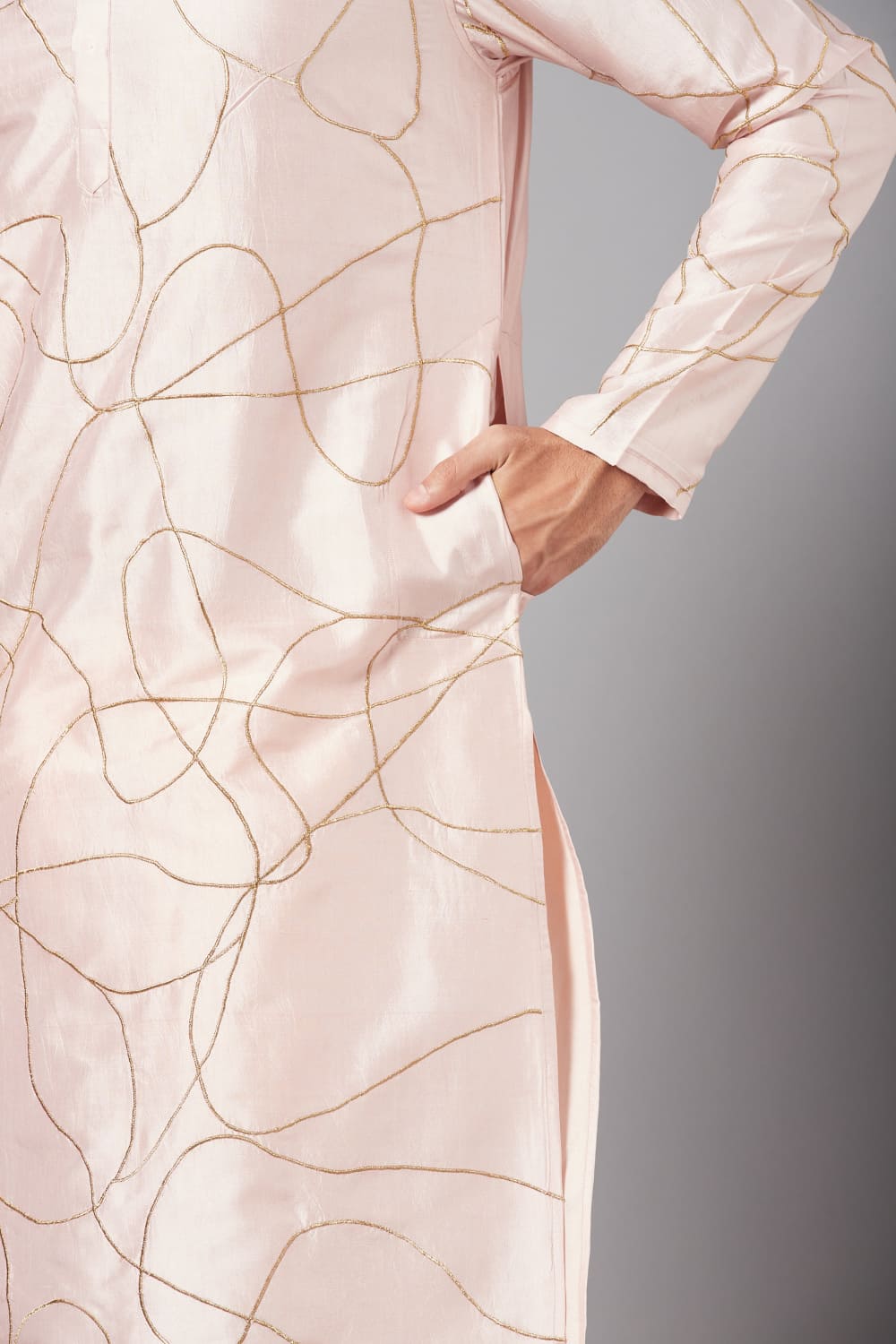 Ilaria Designer Men's Kurta by Hilo Design | Grocsy
