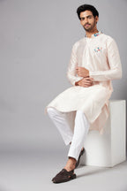 Gajanan Basik Kurta by Hilo Design | Grocsy
