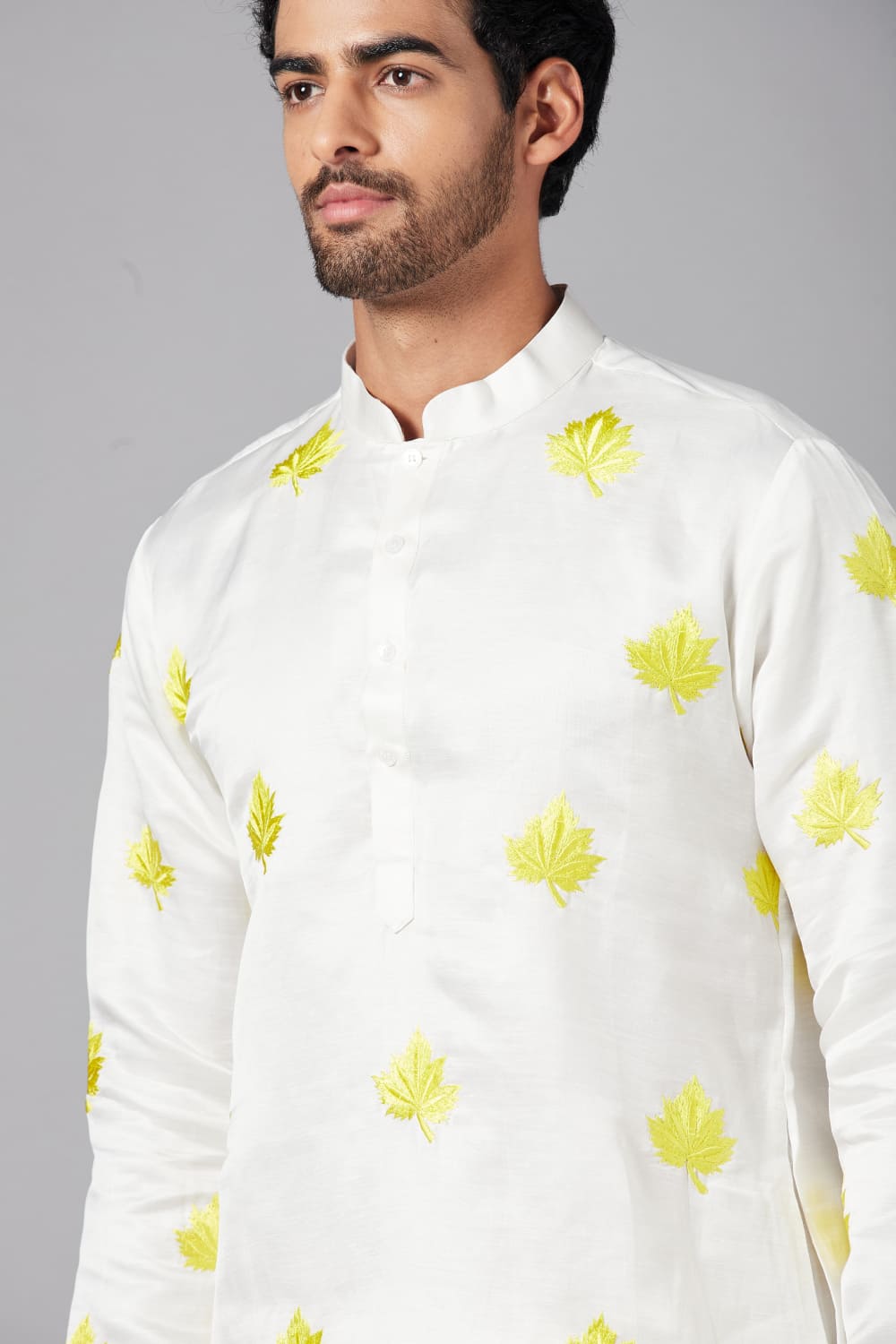 Mogra Designer Men's Kurta by Hilo Design | Grocsy
