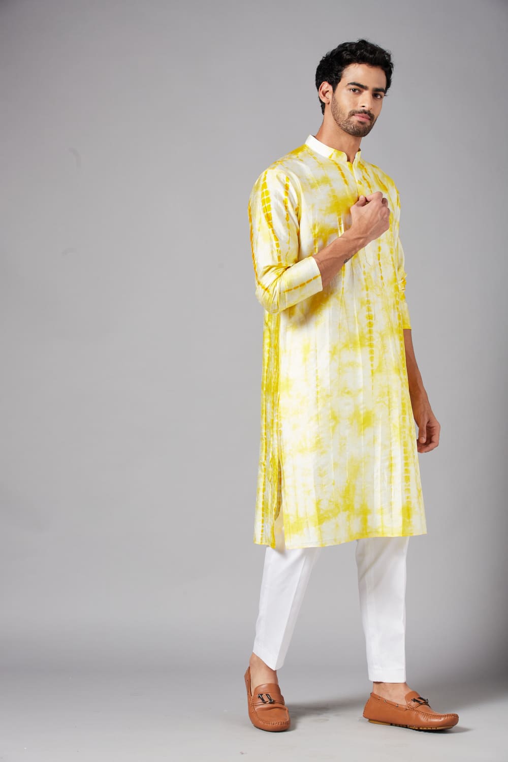 Tintlo Designer Men's Kurta by Hilo Design | Grocsy