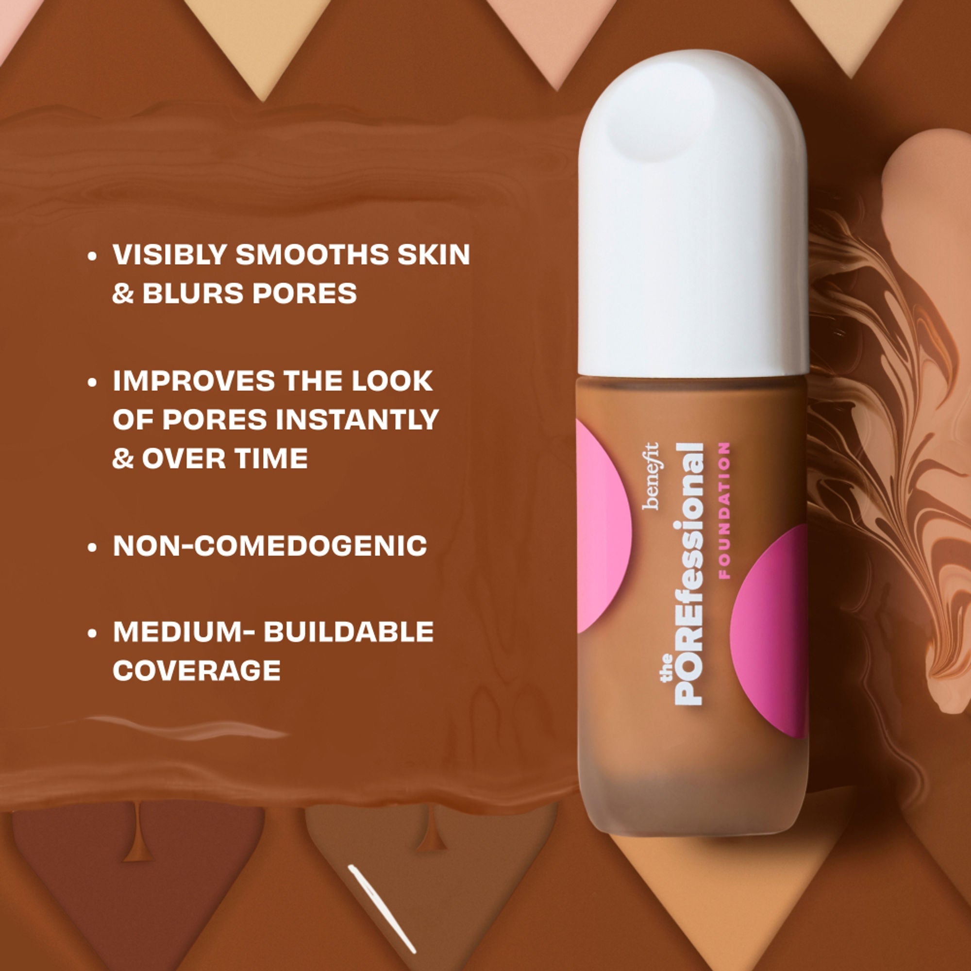 Benefit Cosmetics The Porefessional Foundation Smoothing & Blurring With Niacinamide - 16W Stellar | Grocsy