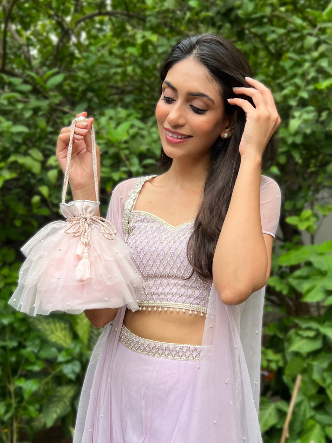 Masq Embellished Potli Clutch | Grocsy