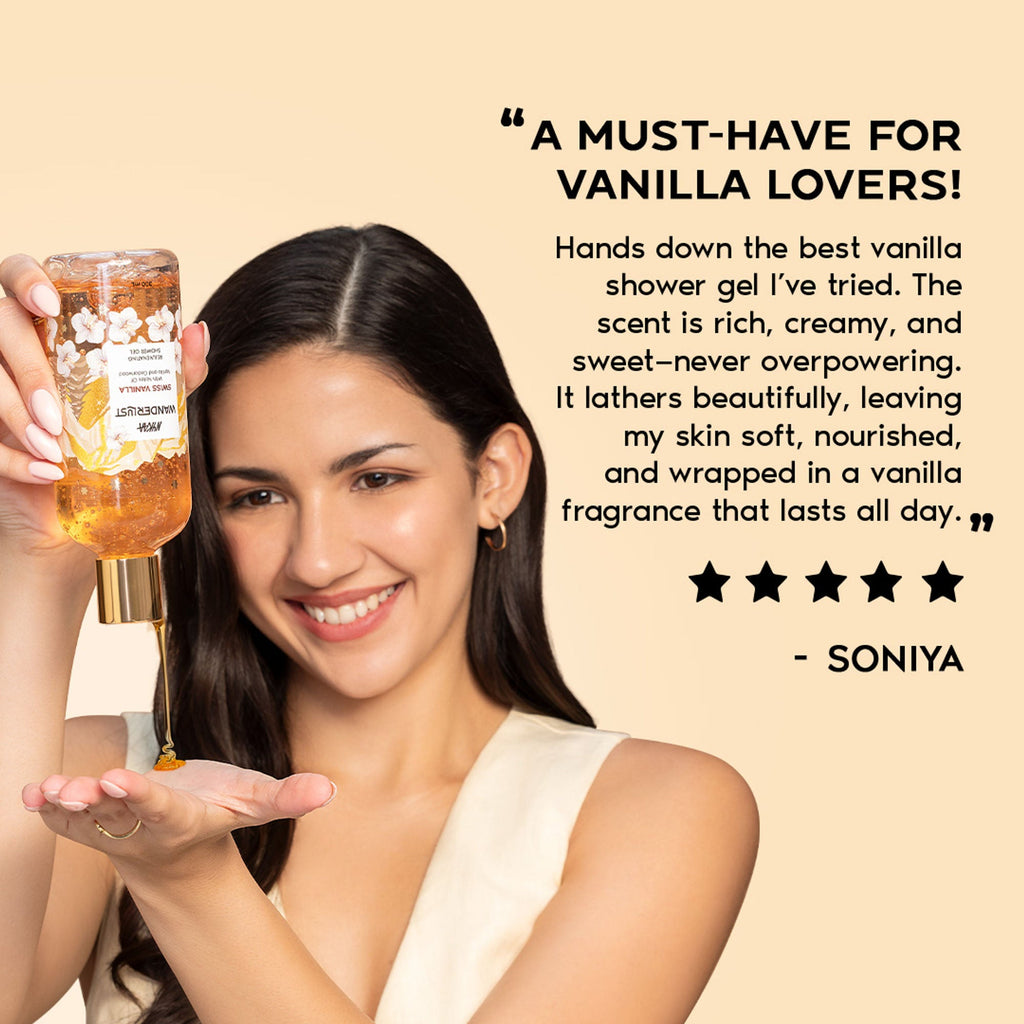 Wanderlust Shower Gels - Swiss Vanilla | Grocsy
