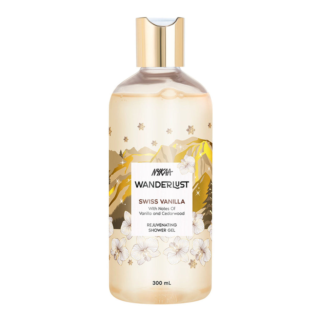 Wanderlust Shower Gels - Swiss Vanilla | Grocsy