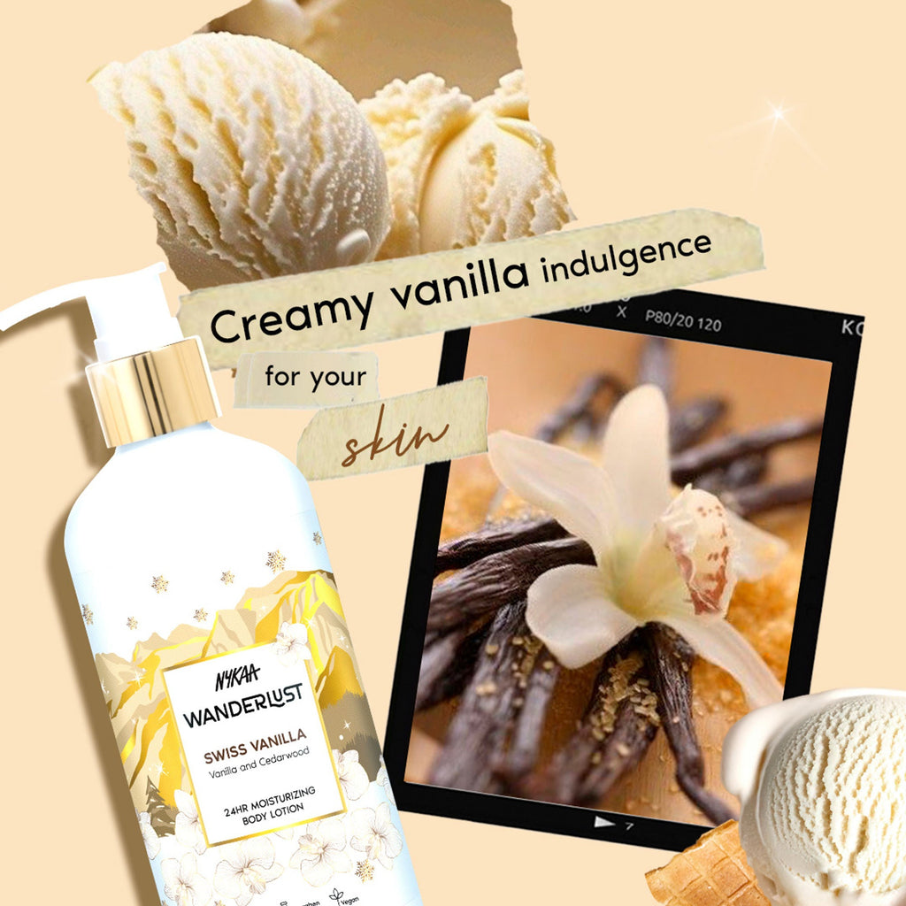 Wanderlust Moisturizing Body Lotion - Swiss Vanilla | Grocsy
