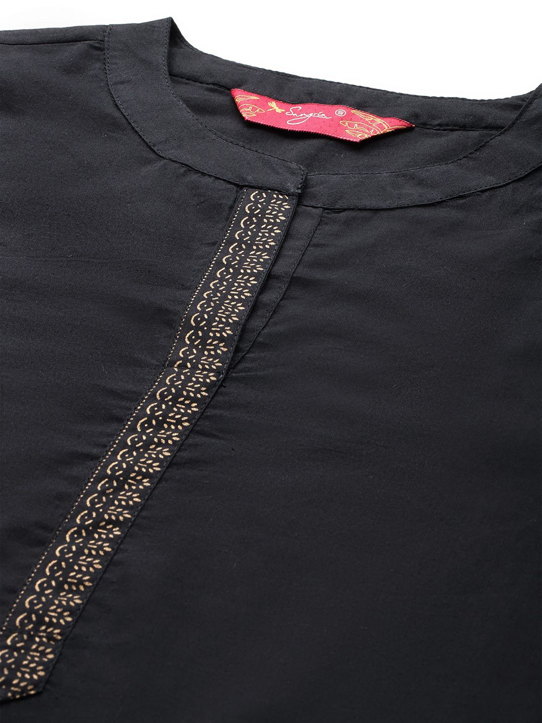 Sangria Pure Cotton Kurta with Trousers | Grocsy