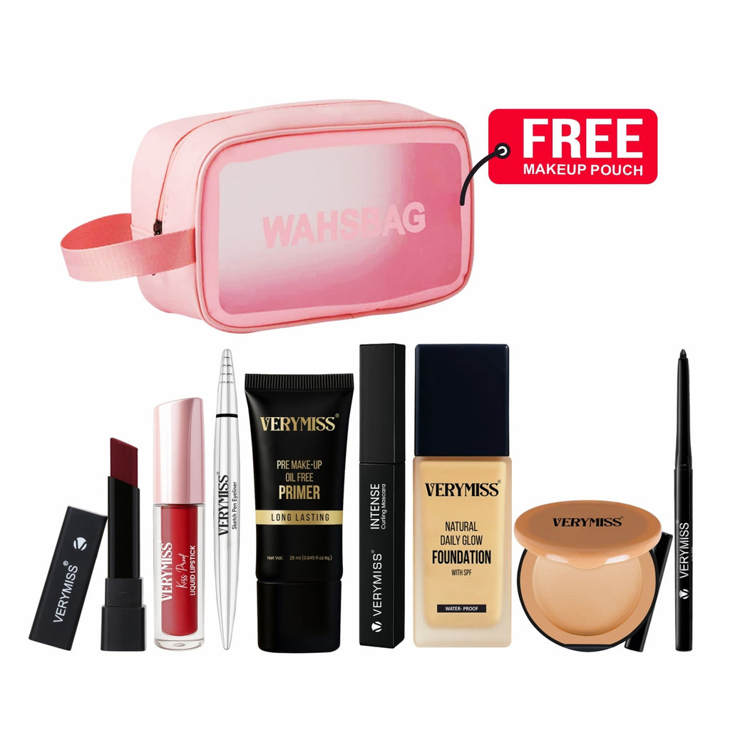 VERYMISS Ultimate Makeup Combo - 2 + Free Makeup Pouch | Grocsy