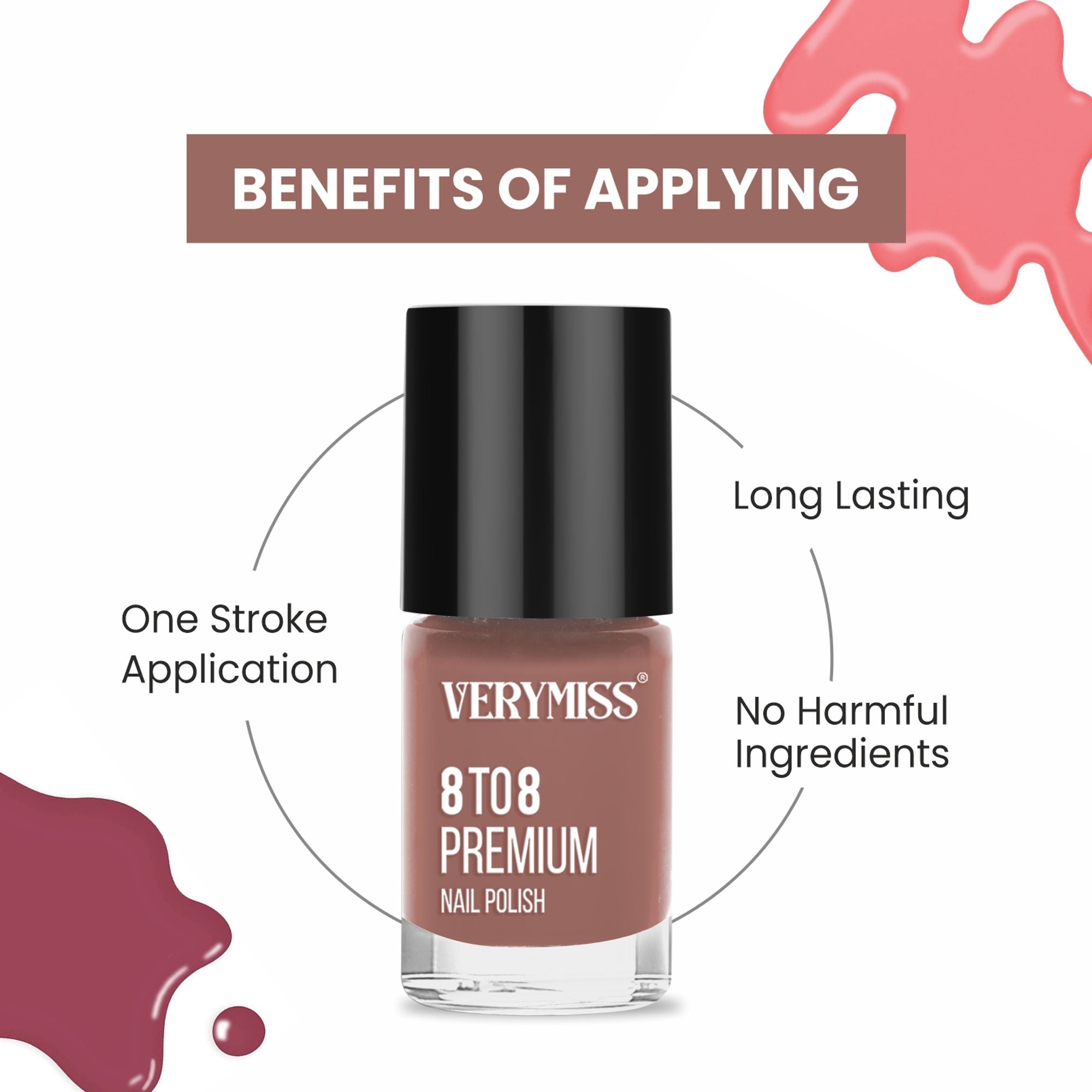 VERYMISS Ultimate Makeup Combo - 3 + Free Makeup Pouch | Grocsy