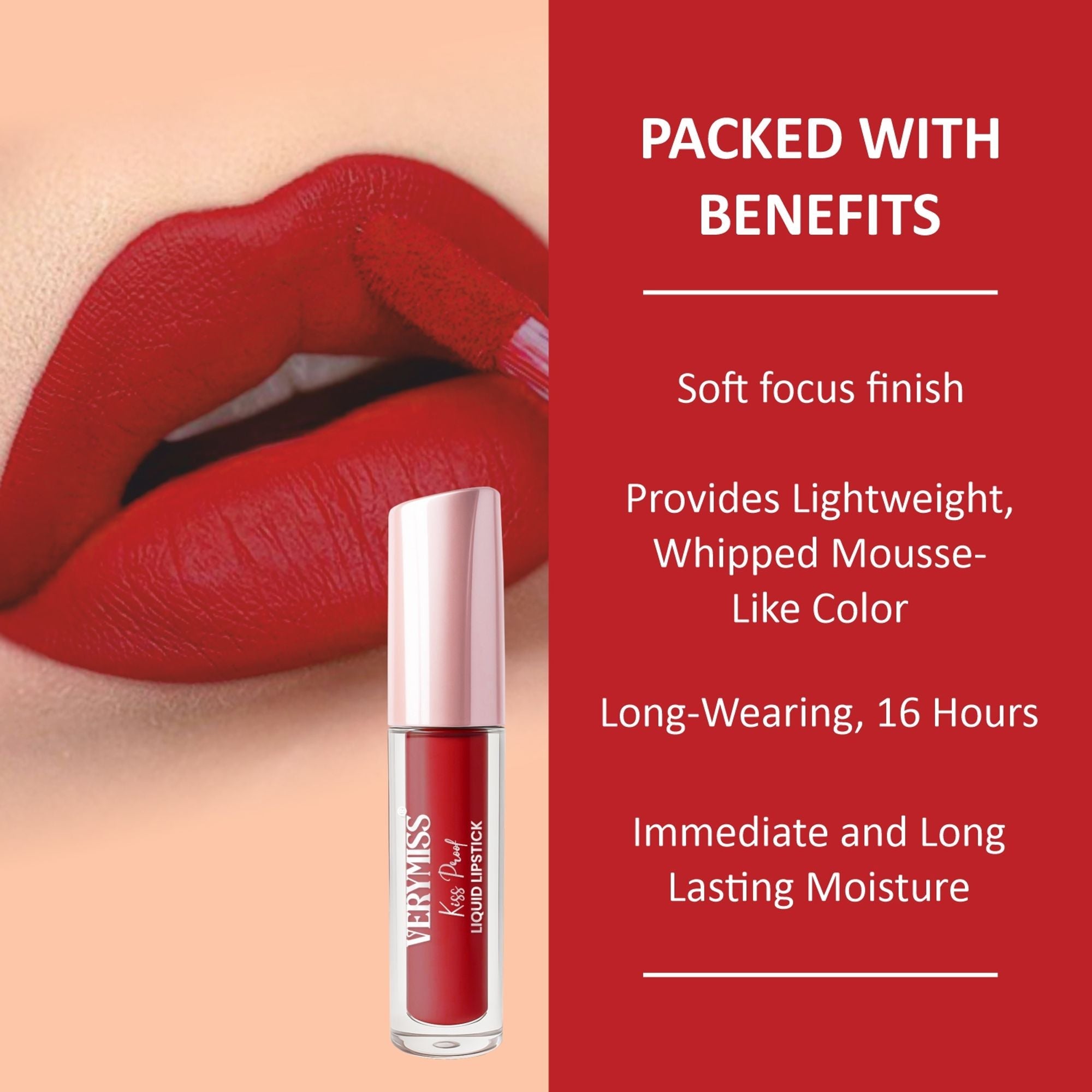 VERYMISS Ultimate Makeup Combo - 3 + Free Makeup Pouch | Grocsy