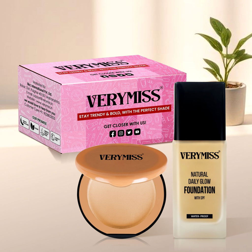 VERYMISS Foundation + Compact Powder - Vmfd06-01, Vmc05-01 | Grocsy