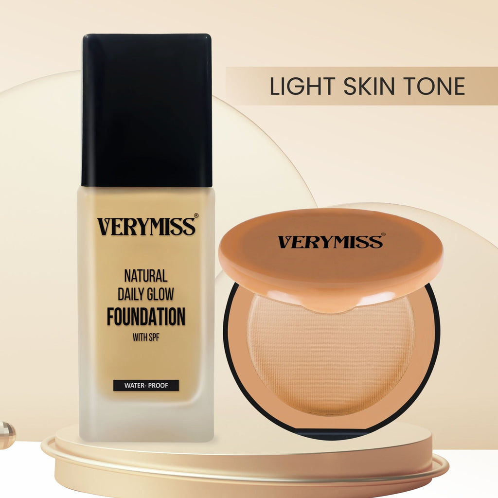 VERYMISS Foundation + Compact Powder - Vmfd06-02, Vmc05-02 | Grocsy