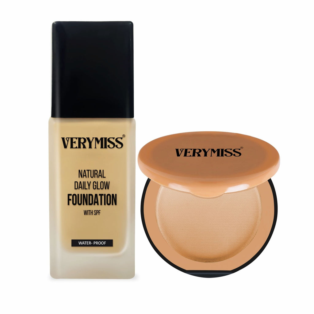 VERYMISS Foundation + Compact Powder - Vmfd06-02, Vmc05-02 | Grocsy