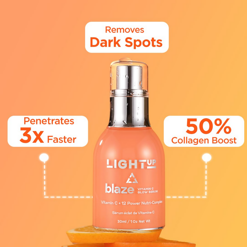 Light Up Blaze Vitamin C Glow Face Serum | Grocsy