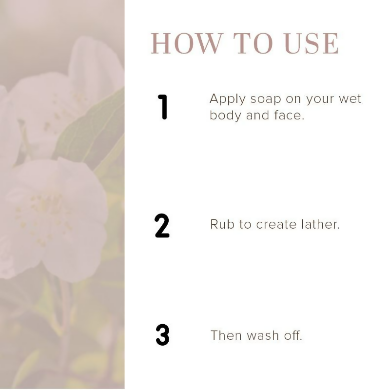 Khadi Natural Jasmine Handmade Soap | Grocsy