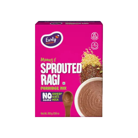 Early Foods Organic Moong & Sprouted Ragi Porridge Mix