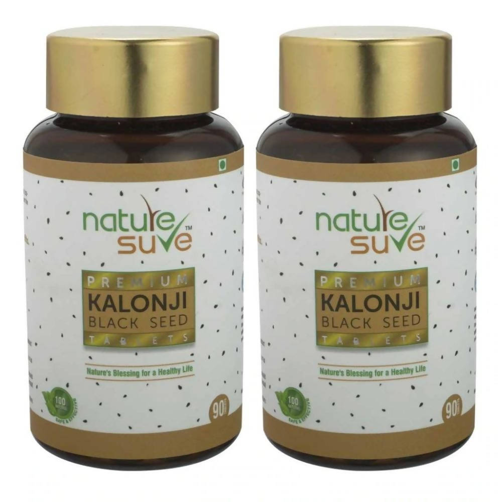 Nature Sure Premium Kalonji Blackseed Tablets | Grocsy