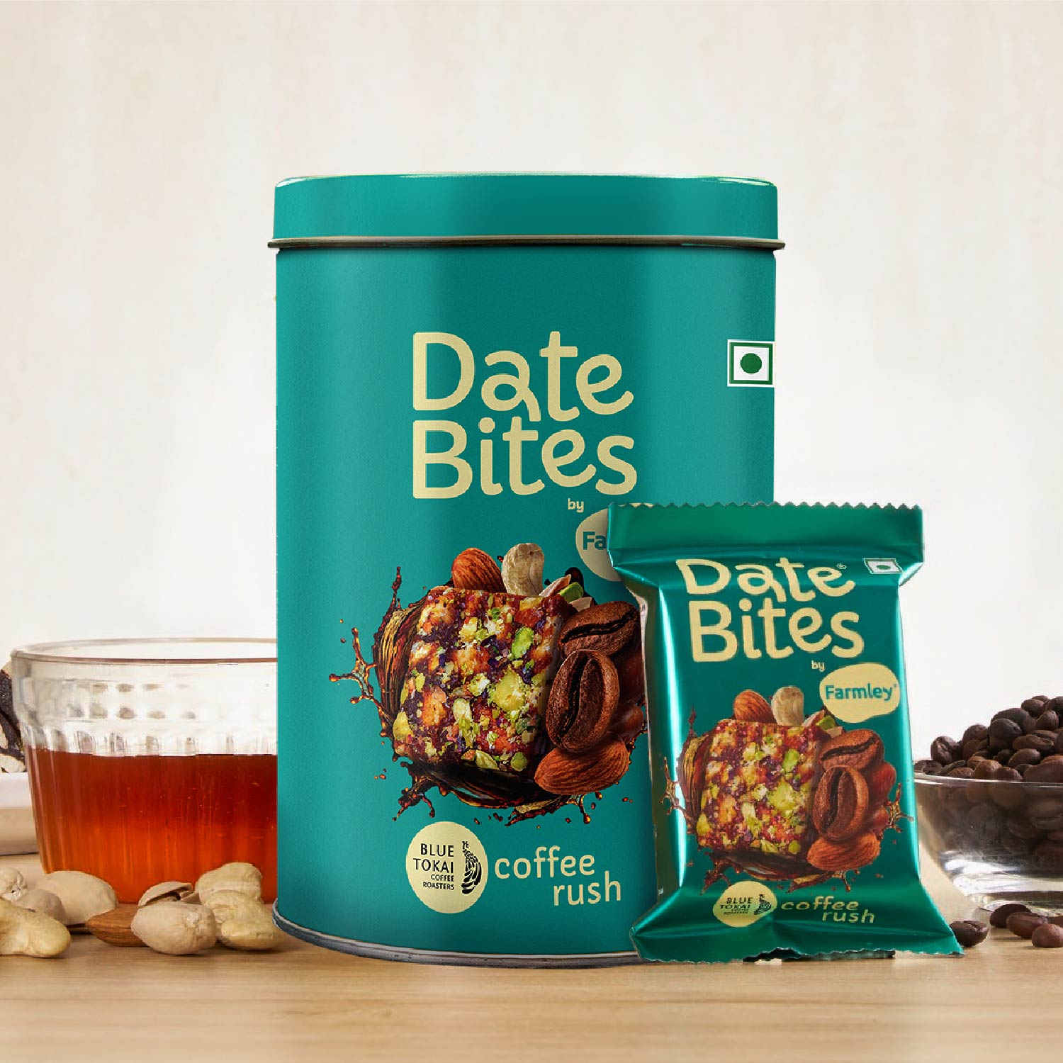Date Bites by Farmley Coffee Rush- No Added Sugar | Grocsy