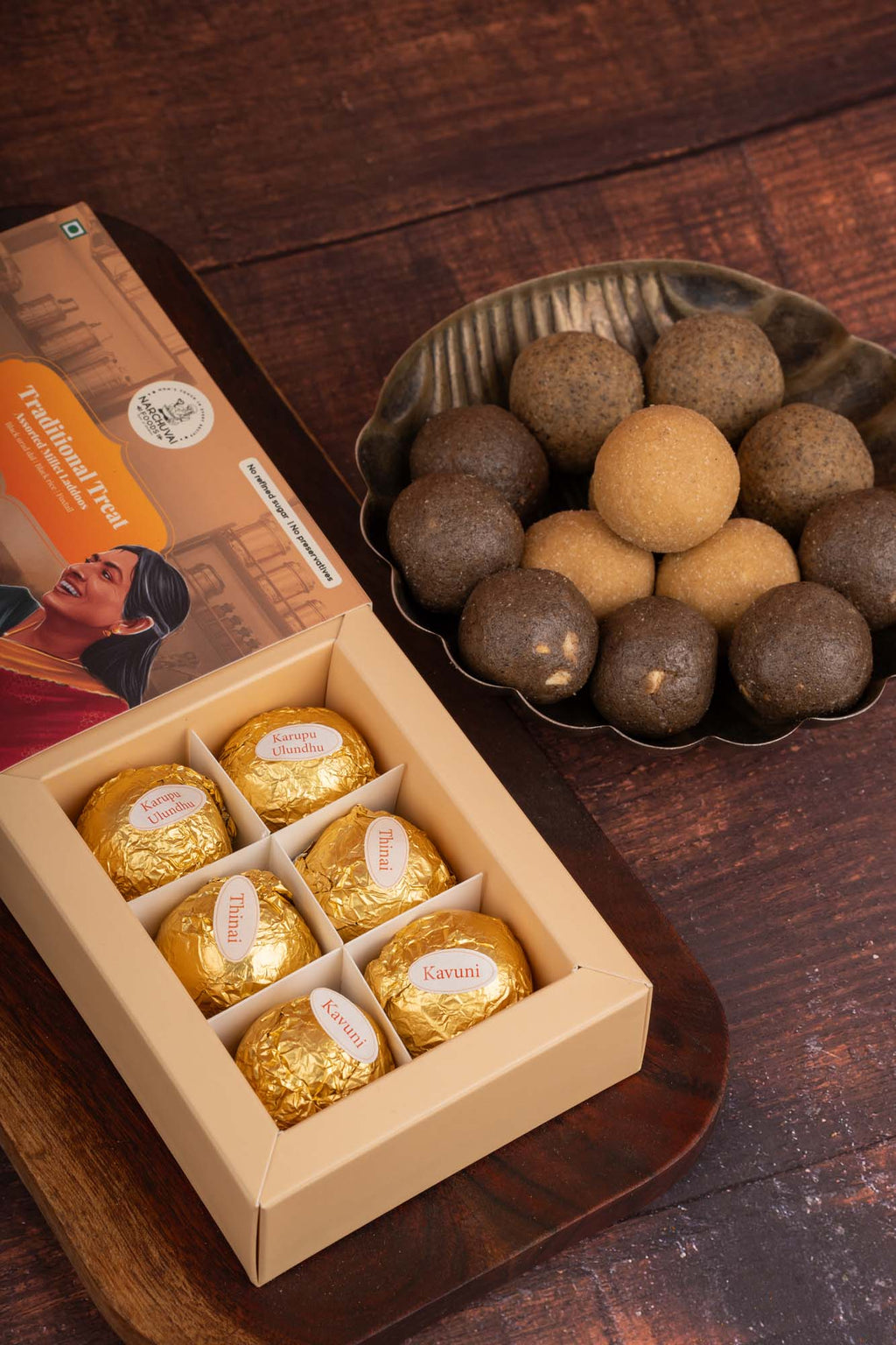 Narchuvai Foods Assorted Millet Laddoos | Grocsy