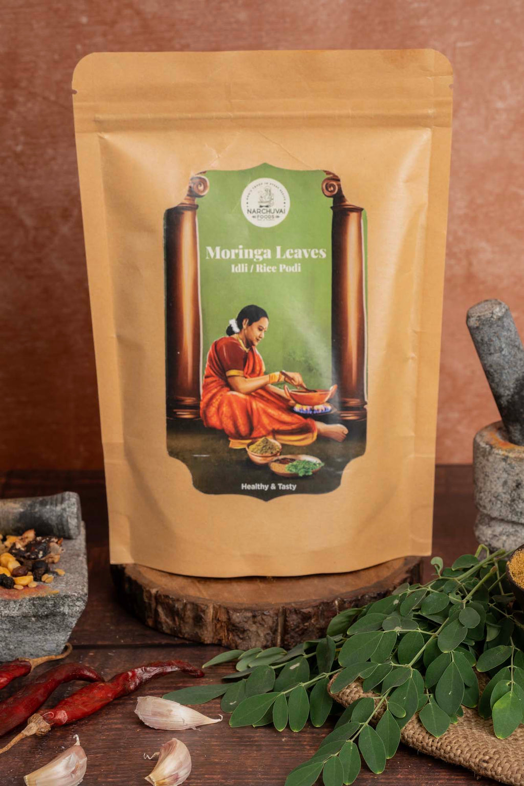 Narchuvai Foods Moringa Leaves Idly Podi | Grocsy