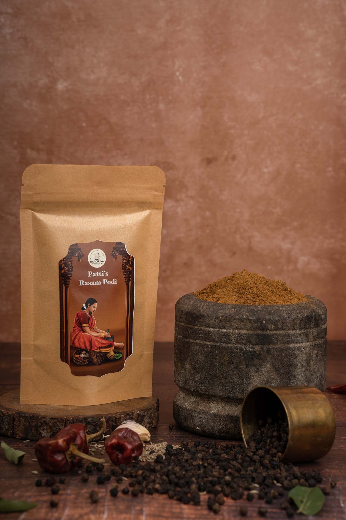 Narchuvai Foods Patti’s Rasam Podi | Grocsy