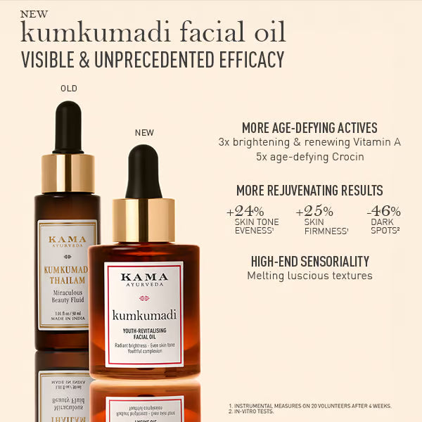 Kama Ayurveda Kumkumadi Youth-Revistalising Facial Oil | Grocsy