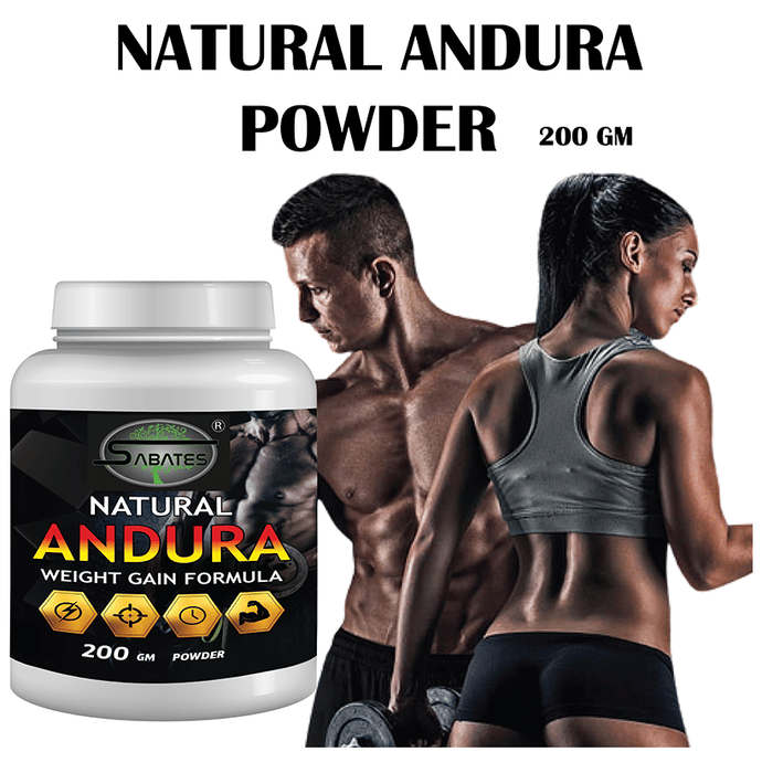 Sabates Natural Andura Weight Gain Powder | Grocsy