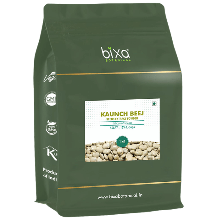 Bixa Botanical Kauch Beej Seeds Extract Powder 15% L-Dopa | Grocsy