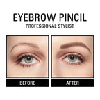 Matt Look Long Lasting Formula Professional Stylist Eyebrow Pencil - Brown | Grocsy