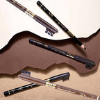Matt Look Long Lasting Formula Professional Stylist Eyebrow Pencil - Brown | Grocsy