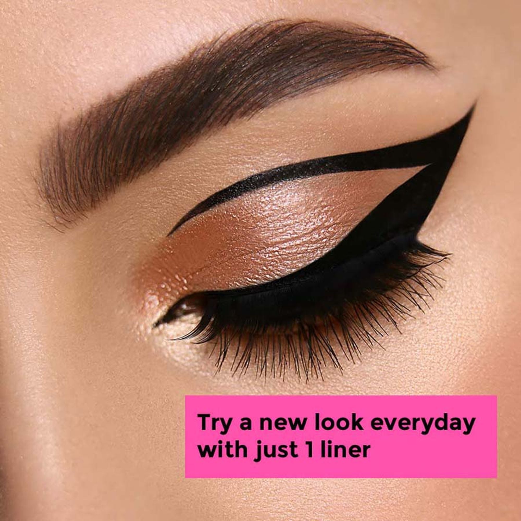 Matt Look Fashion Eye Makeup 24Hr Stay Gel Kajal & Cake Eyeliner - Black | Grocsy