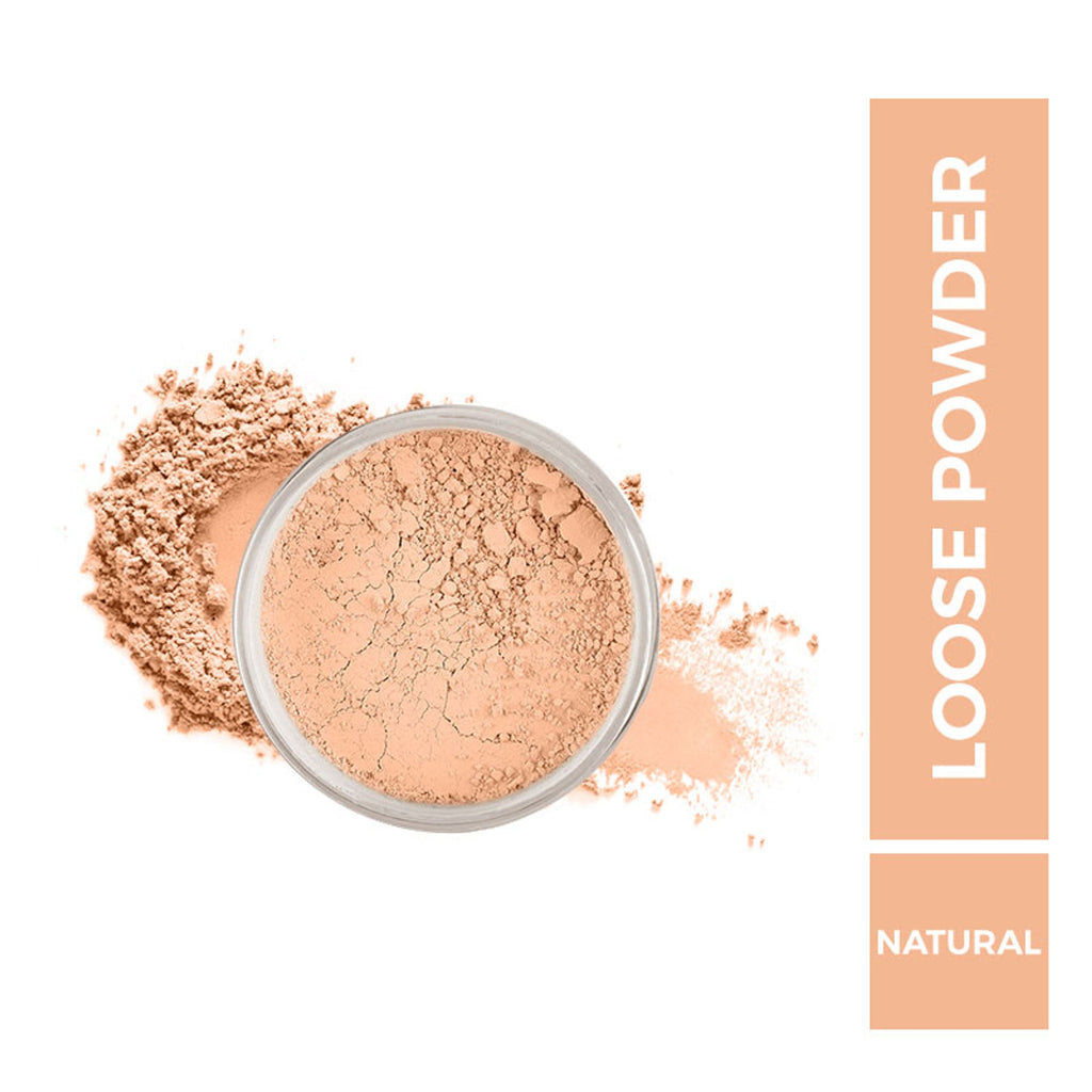 Matt Look Face Makeup Banana Luxury Loose Powder Translucent - Natural | Grocsy
