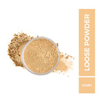 Matt Look Face Makeup Banana Luxury Loose Powder Translucent - Ivory | Grocsy