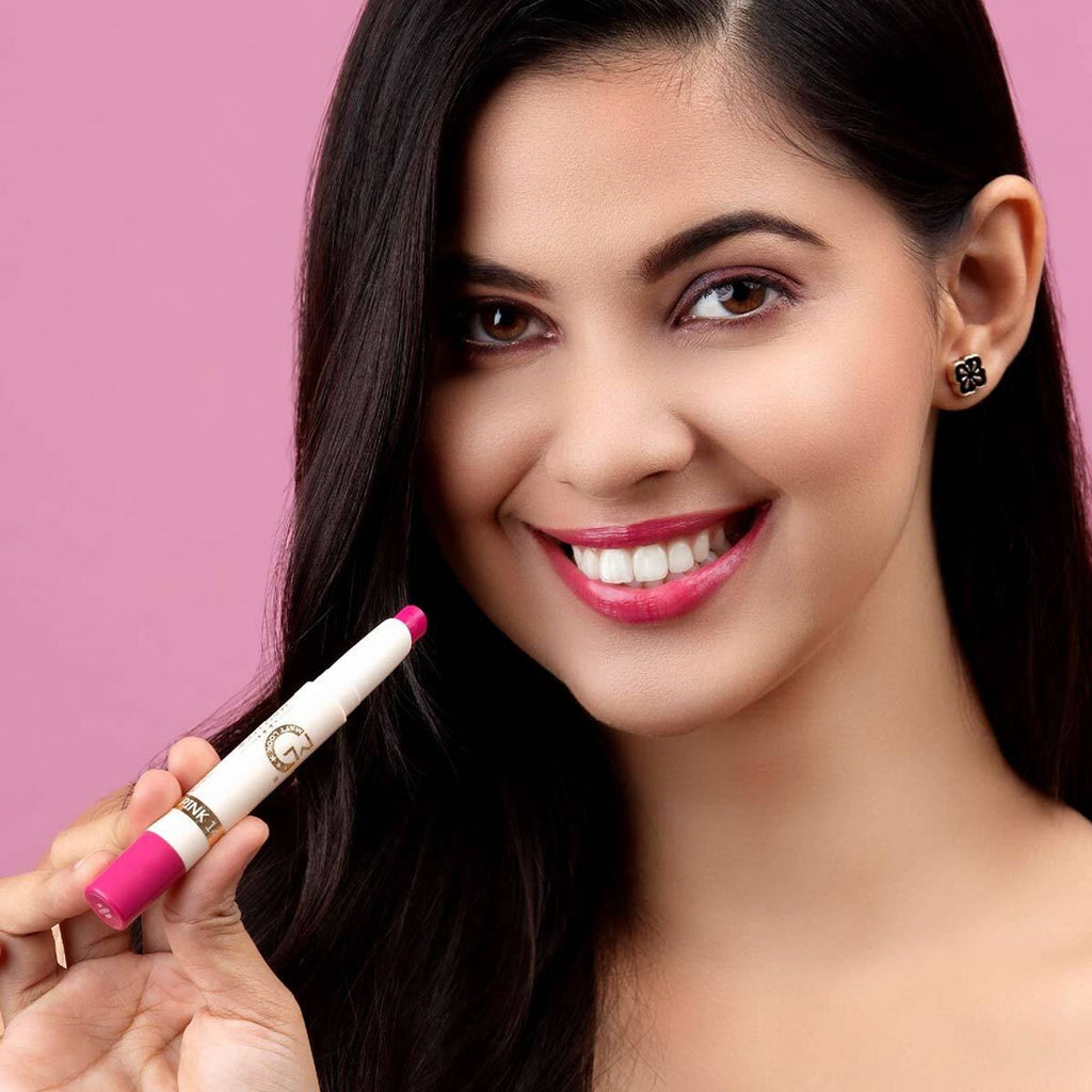 Matt Look Velvet Smooth Non Transfer Lipstick - Hot Red | Grocsy