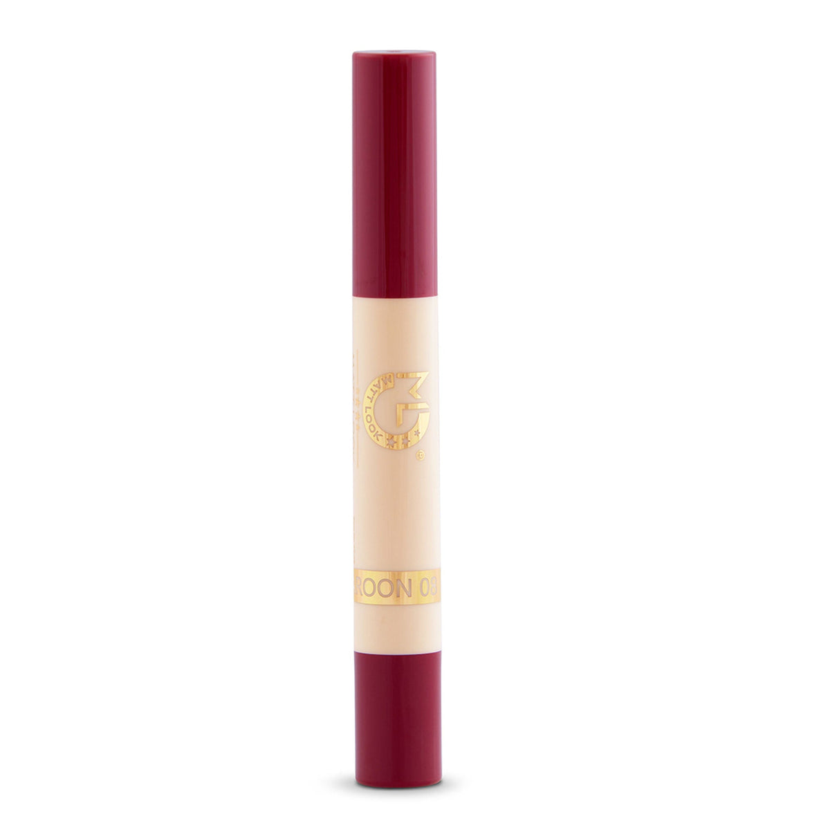 Matt Look Velvet Smooth Non Transfer Lipstick - Cherry Maroon | Grocsy