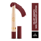 Matt Look Velvet Smooth Non Transfer Lipstick - Cafe Frappe | Grocsy