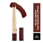 Matt Look Velvet Smooth Non Transfer Lipstick - Irish Coffee | Grocsy