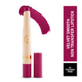 Matt Look Velvet Smooth Non Transfer Lipstick - Fushcia Pink | Grocsy