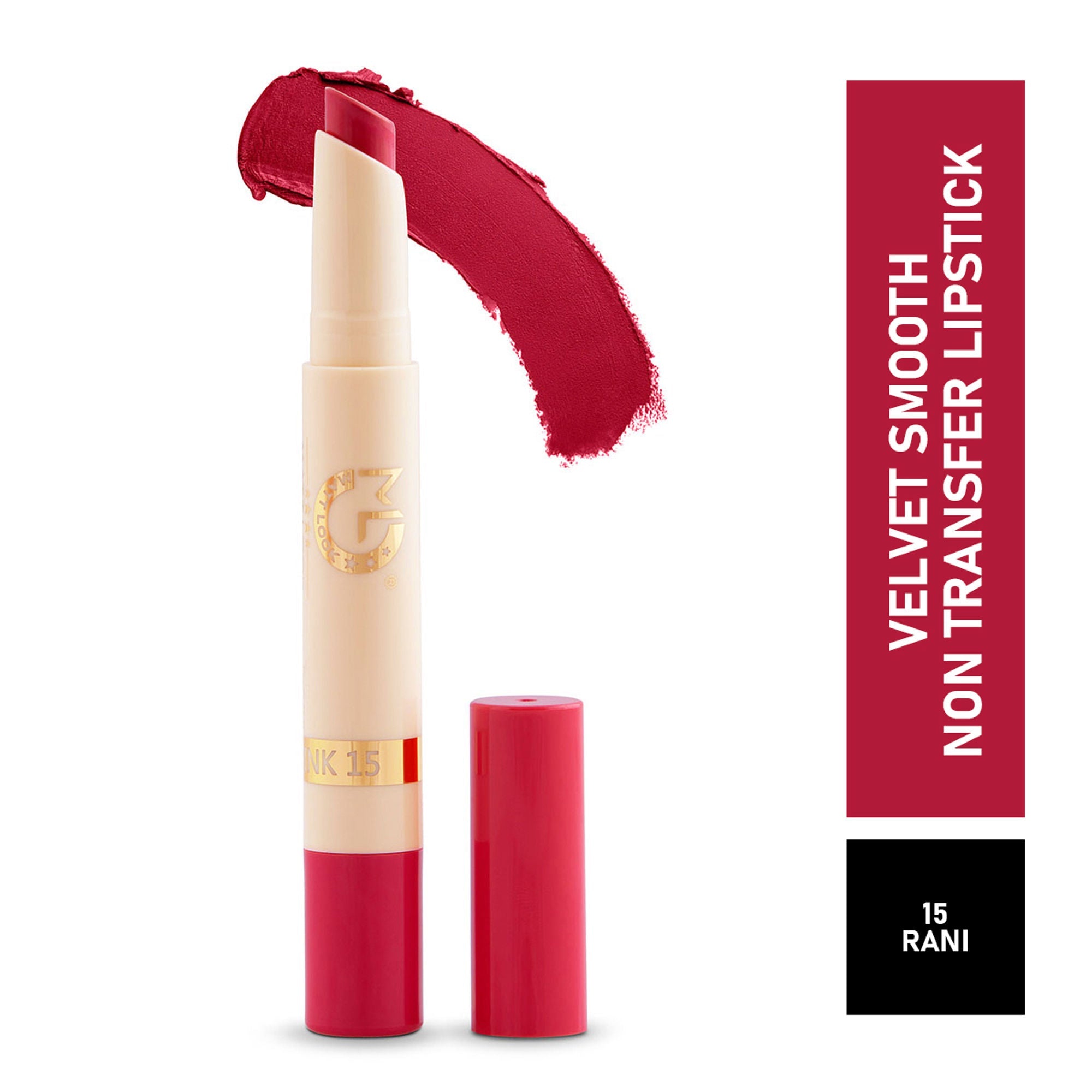 Matt Look Velvet Smooth Non Transfer Lipstick - Coral Pink | Grocsy