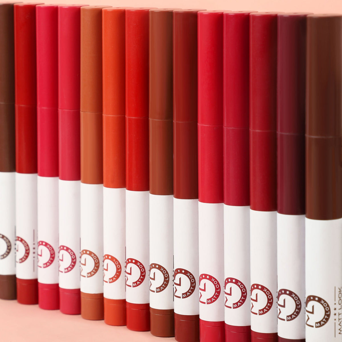 Matt Look Power Last Lip Stain Crayon Lipstick - Gorgeous Nude | Grocsy