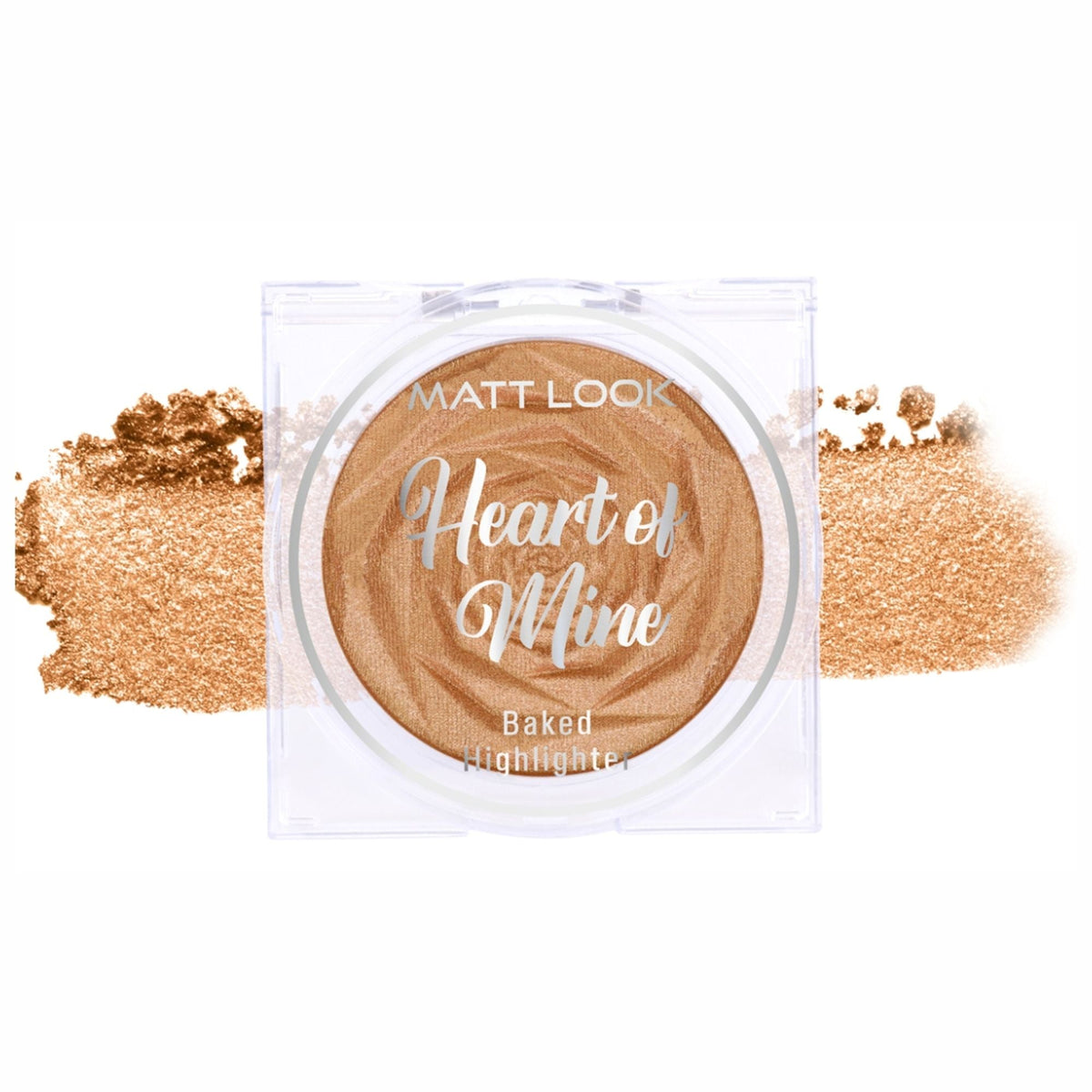 Matt Look Heart Of Mine Baked Highlighter - 04 So Hollywood | Grocsy