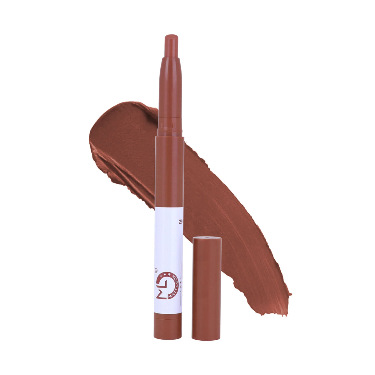 Matt Look Power Last Lip Stain Crayon Lipstick - Nudist 29 | Grocsy