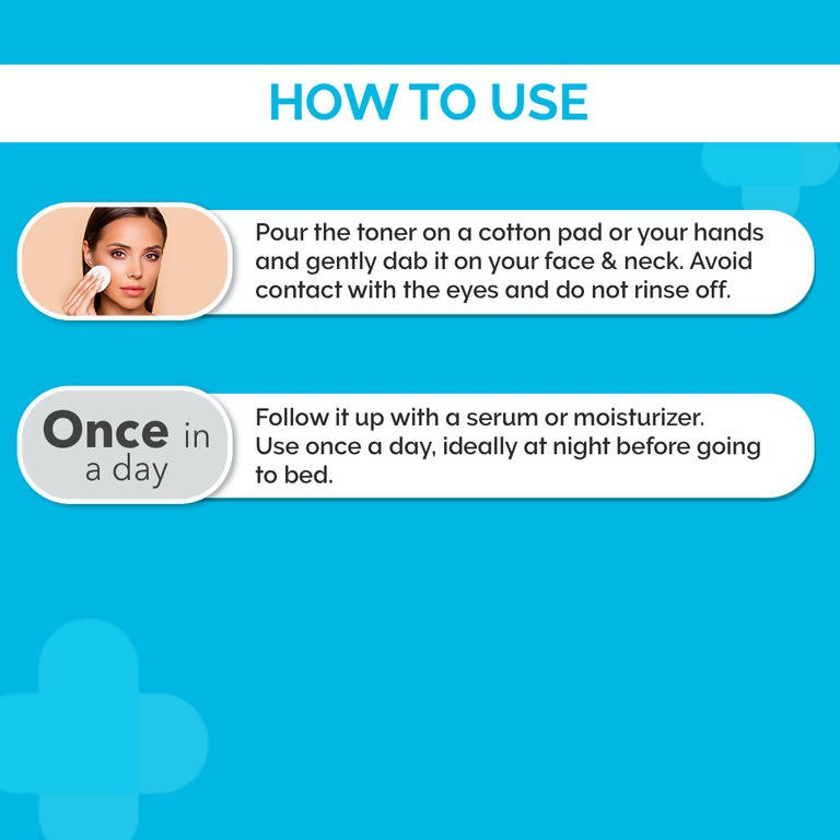 The Derma Co 7% Glycolic Acid Toner for Open Pores | Grocsy