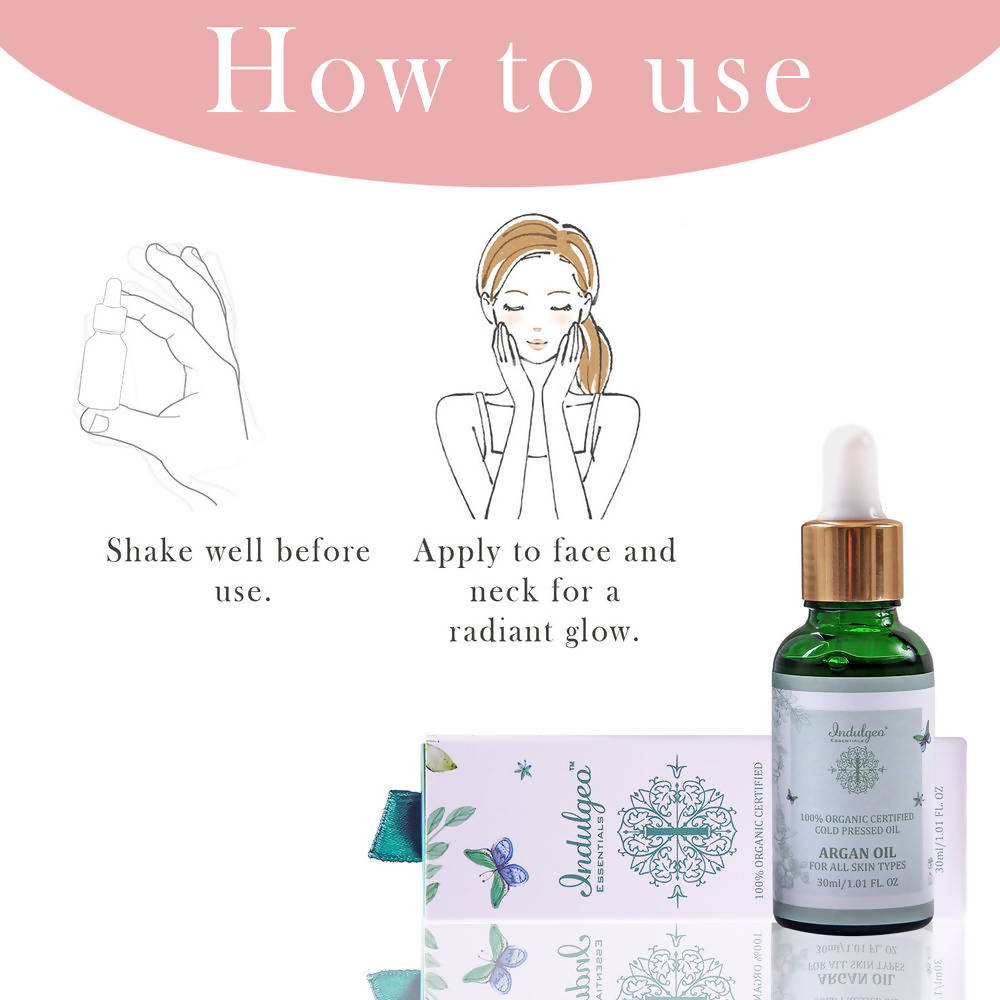 Indulgeo Essentials Argan Oil | Grocsy