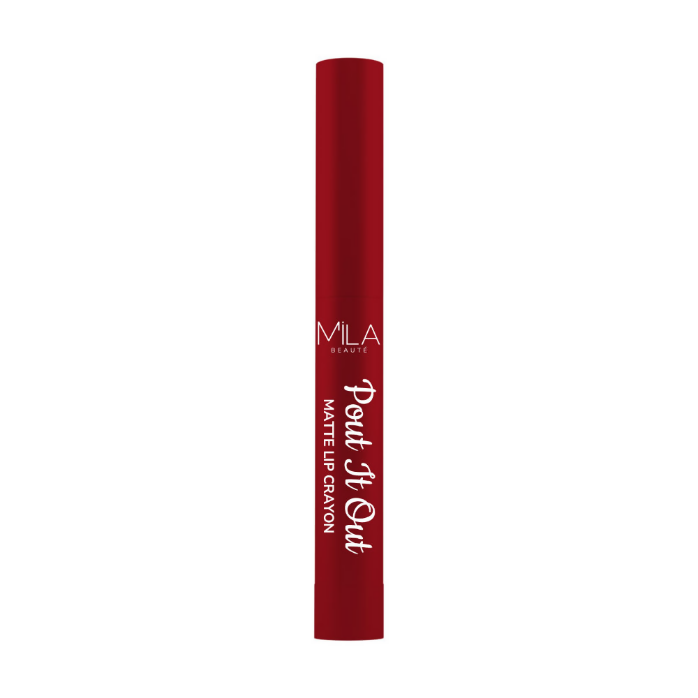 Mila Beaute Pout It Out Long Lasting & Matte Finish Lip Crayon Lipstick - Maleficent | Grocsy
