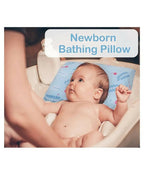 AHC New Born Baby Waterproof Bathing Pillow with Bean Filling for Bathing Chair/Tub/Sheet- Printed | Grocsy